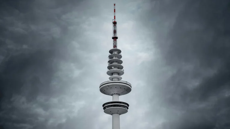 Der Fernsehturm in Hamburg